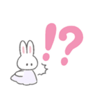 でか文字ふんわりうさちゃん（個別スタンプ：34）