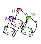 かわいいウーパールーパー（文字なし）（個別スタンプ：17）