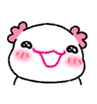 かわいいウーパールーパー（文字なし）（個別スタンプ：22）