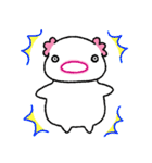 かわいいウーパールーパー（文字なし）（個別スタンプ：25）