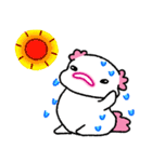 かわいいウーパールーパー（文字なし）（個別スタンプ：26）