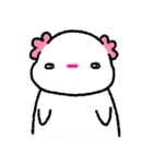 かわいいウーパールーパー（文字なし）（個別スタンプ：28）