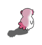 かわいいウーパールーパー（文字なし）（個別スタンプ：30）