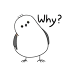 親切なシマエナガ(EN)（個別スタンプ：23）