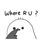 親切なシマエナガ(EN)（個別スタンプ：26）