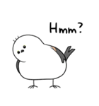 親切なシマエナガ(EN)（個別スタンプ：28）