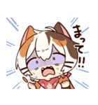 子招き猫 たたまるスタンプ 4（個別スタンプ：1）