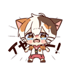 子招き猫 たたまるスタンプ 4（個別スタンプ：3）