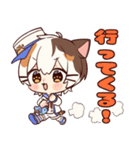 子招き猫 たたまるスタンプ 4（個別スタンプ：10）