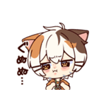 子招き猫 たたまるスタンプ 4（個別スタンプ：18）