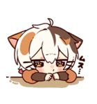 子招き猫 たたまるスタンプ 4（個別スタンプ：22）