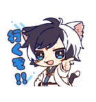 子招き猫 たたまるスタンプ 4（個別スタンプ：23）