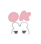 ふてぶてうさぎのスタンプ2（個別スタンプ：16）