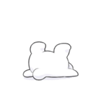 ふてぶてうさぎのスタンプ2（個別スタンプ：36）
