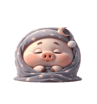 豚を怒らせた（個別スタンプ：13）
