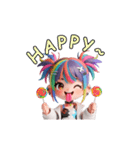 XinraBeat Q：Trixieのいたずらな毎日（個別スタンプ：6）