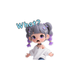 XinraBeat Q：隣の女の子Lunaの日常（個別スタンプ：9）