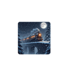 Moonlit Railway✨月明かりの鉄路✨（個別スタンプ：5）