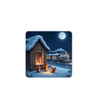 Moonlit Railway✨月明かりの鉄路✨（個別スタンプ：12）