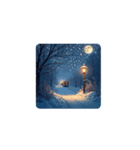 Moonlit Railway✨月明かりの鉄路✨（個別スタンプ：14）