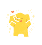 毎日使えるぞうさんスタンプ（個別スタンプ：14）