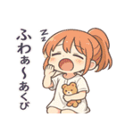 一生眠い女（個別スタンプ：8）