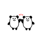 コロンとしたパンダ（個別スタンプ：40）