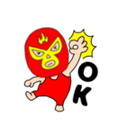 【毎日使える】謎のレスラー57（個別スタンプ：6）