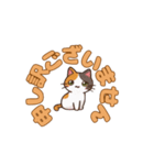 よかったにゃ＊ねこのお祝いスタンプ（個別スタンプ：6）