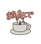 毎日使えるココ＆フフのスタンプ（個別スタンプ：21）