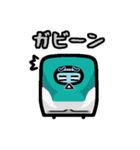 列車の顔スタンプ No.01（個別スタンプ：10）