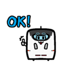 列車の顔スタンプ No.01（個別スタンプ：11）