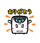 列車の顔スタンプ No.01（個別スタンプ：14）