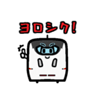 列車の顔スタンプ No.01（個別スタンプ：16）