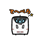 列車の顔スタンプ No.01（個別スタンプ：19）