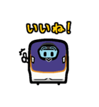 列車の顔スタンプ No.01（個別スタンプ：28）