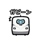 列車の顔スタンプ No.01（個別スタンプ：40）