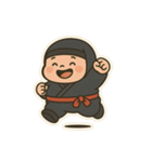 ぽっちゃり忍者の毎日（個別スタンプ：24）