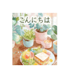 カフェと日常---Cafe and Everyday life---（個別スタンプ：11）