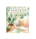 カフェと日常---Cafe and Everyday life---（個別スタンプ：13）