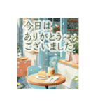 カフェと日常---Cafe and Everyday life---（個別スタンプ：18）