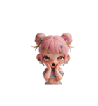 XinraBeat Q：Mirrorのかわいい世界（個別スタンプ：4）