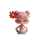 XinraBeat Q：Mirrorのかわいい世界（個別スタンプ：11）