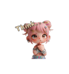 XinraBeat Q：Mirrorのかわいい世界（個別スタンプ：15）