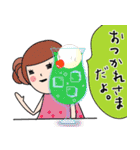 （改）日常使える！ふきだし子ちゃん（個別スタンプ：13）