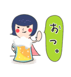 （改）日常使える！ふきだし子ちゃん（個別スタンプ：14）