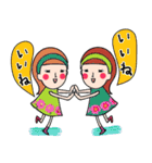 （改）日常使える！ふきだし子ちゃん（個別スタンプ：17）