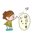 （改）日常使える！ふきだし子ちゃん（個別スタンプ：40）