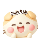 たれみみネコ【茶】3D☆どアップ（個別スタンプ：13）