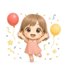 【るなのほわほわ♡癒しスタンプ】（個別スタンプ：6）